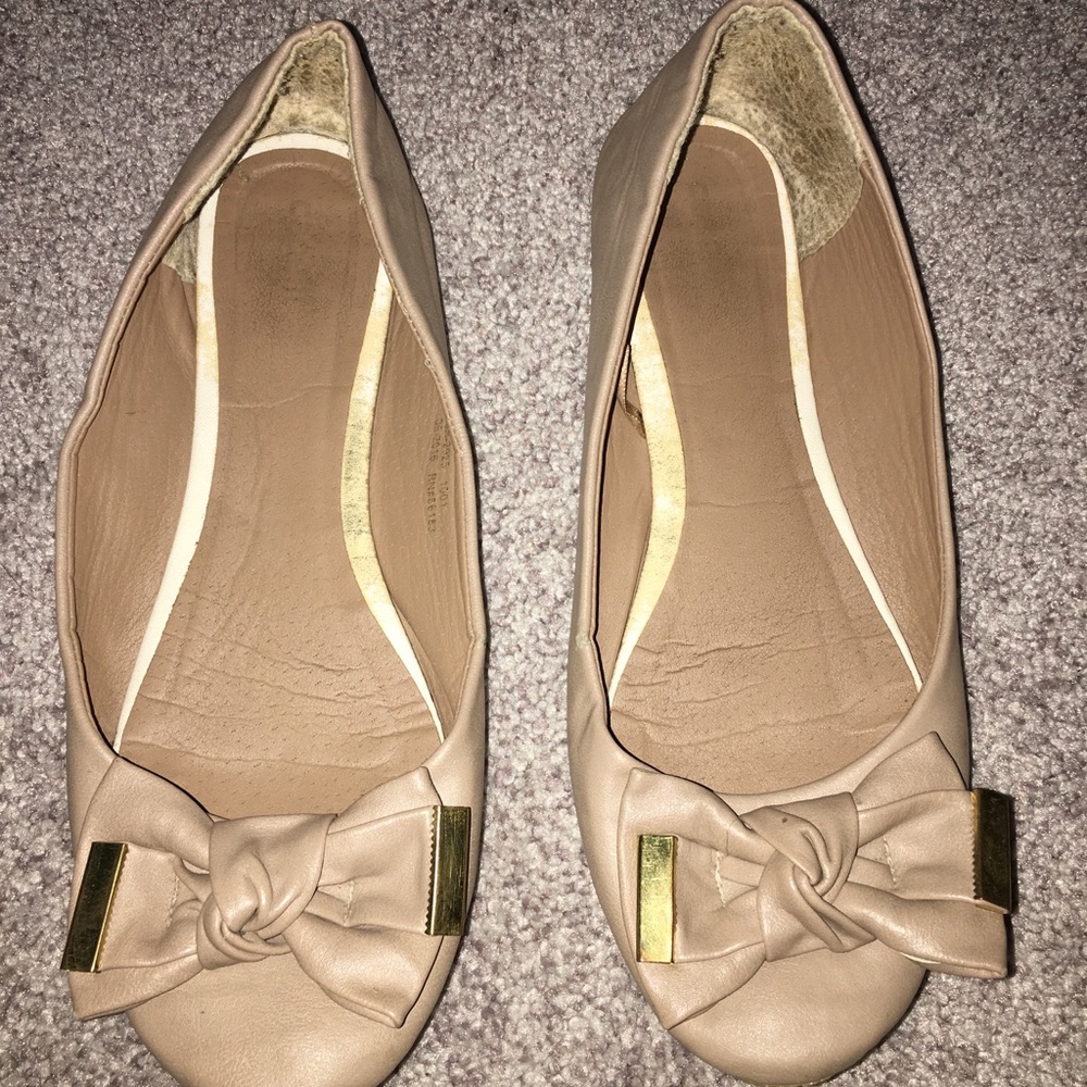 Beige Flats